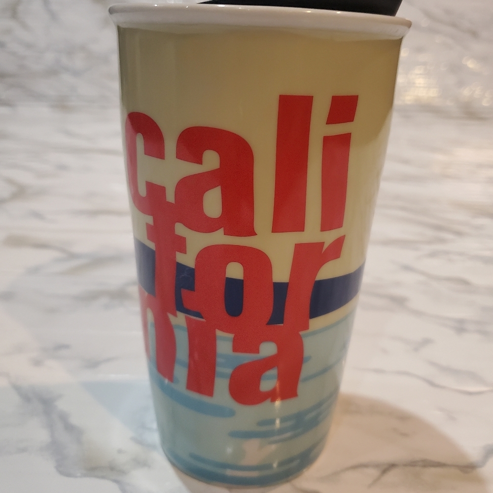 Starbucks California Travel Mug  12 oz